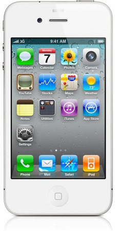 Смартфон APPLE iPhone 4 8GB White - Апшеронск