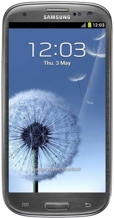 Смартфон Samsung Galaxy S3 GT-I9300 16Gb Titanium grey - Апшеронск